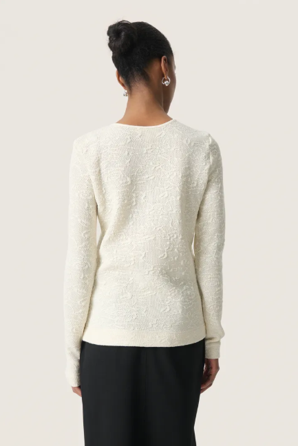 Soaked In Luxury Ladies SLLupina Blouse In Whisper White