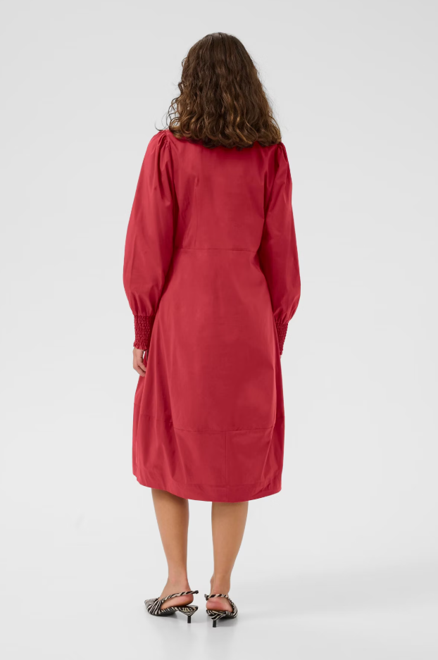 Culture Ladies CULORETTA Antoinett Dress In Chilli Pepper, Loretta
