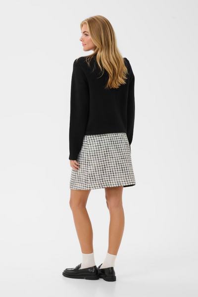 Culture Ladies CUholiday Cardigan with bows In Black, Holiday