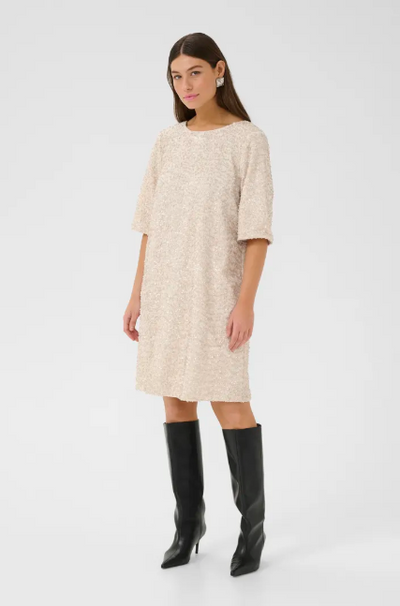 Culture Ladies CUnali Dress In Whitecap, Nali