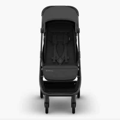 UPPAbaby Minu® V3 Jake -  Charcoal | Carbon Frame | Black Leather