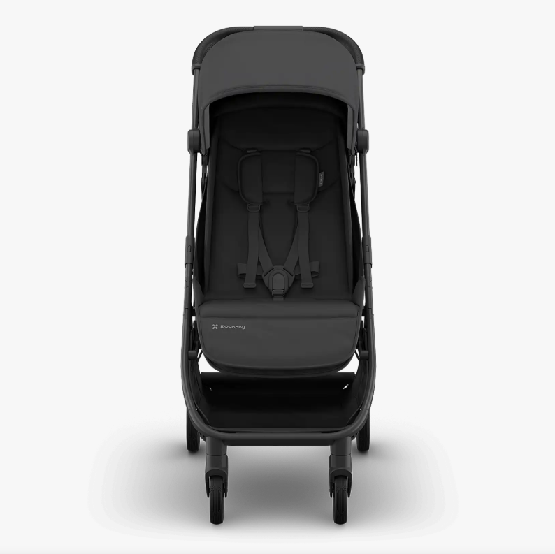 UPPAbaby Minu® V3 Jake -  Charcoal | Carbon Frame | Black Leather