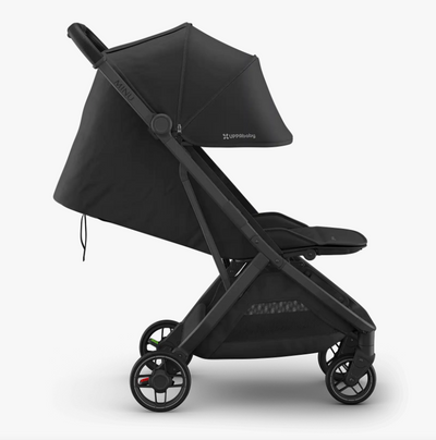 UPPAbaby Minu® V3 Jake -  Charcoal | Carbon Frame | Black Leather