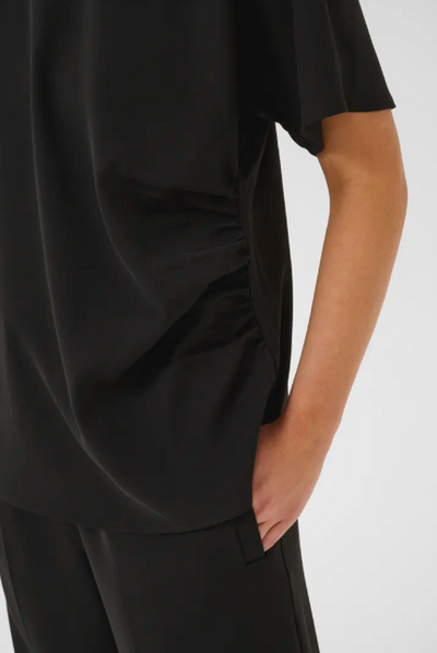 Culture Ladies CuSlinky Aram Blouse In Black
