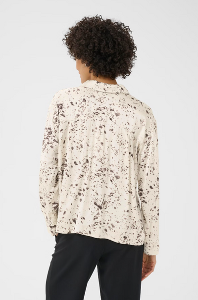 Part Two Ladies SheenaPW Blouse In French Oak Scattered Print