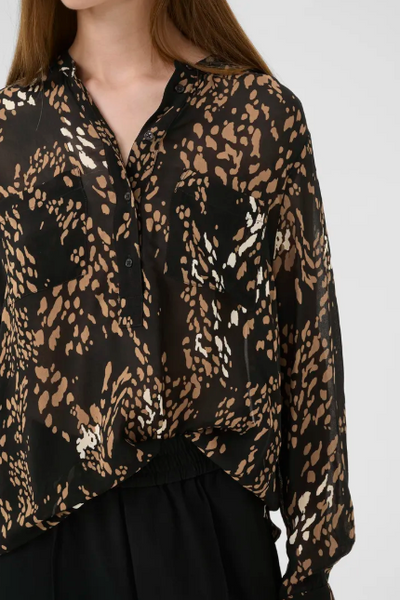 Inwear Ladies AverieIW Shirt In Lenora Black
