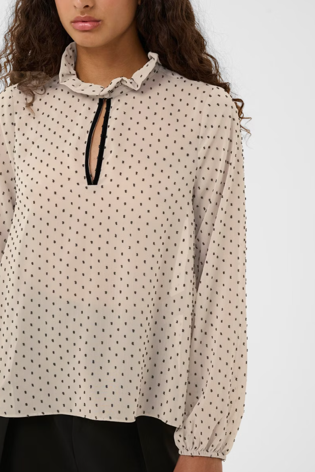 Inwear Ladies DOTTIEIW Blouse In Stone