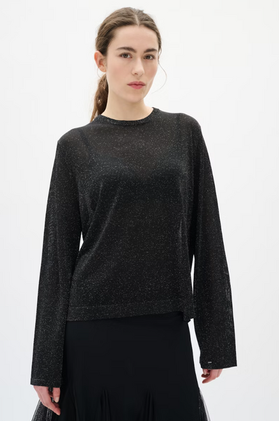 Inwear Ladies ThaniIW glitter Pullover In Black