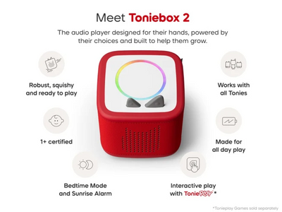 tonies - Tonie box 2 Starter Set - Red