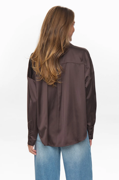 Numph Ladies NUSATTI SHIRT - Black Coffee