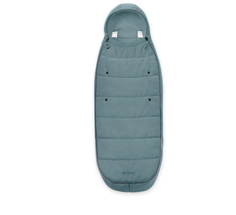 CYBEX Gold - Gold Footmuff - Stormy Blue