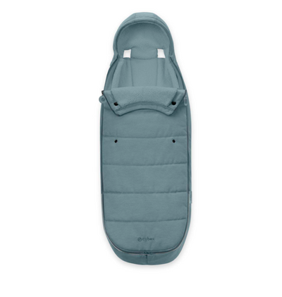 CYBEX Gold - Gold Footmuff - Stormy Blue