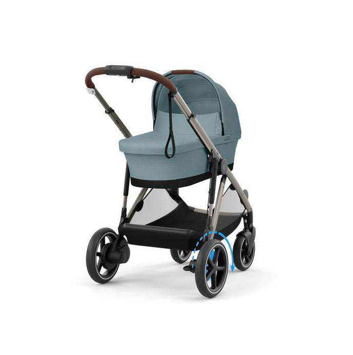 CYBEX Gold - Gazelle S Cot - Stormy Blue - Light Blue