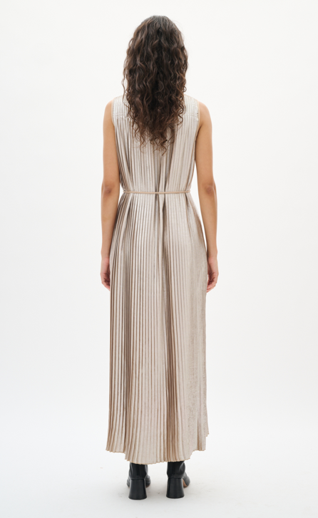 In Wear Ladies Long Sleeveless Dress FutureIW in Silver, Future