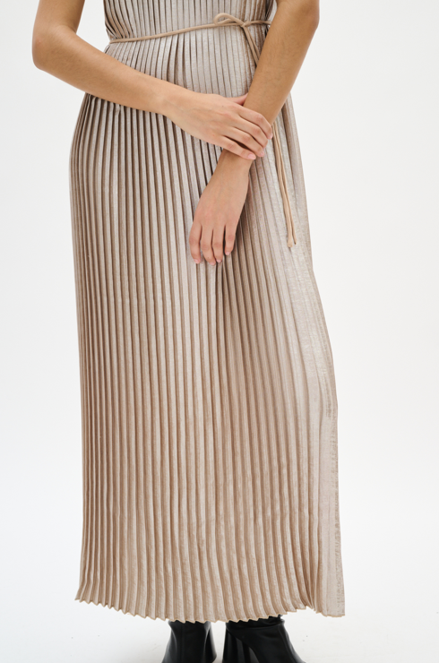 In Wear Ladies Long Sleeveless Dress FutureIW in Silver, Future