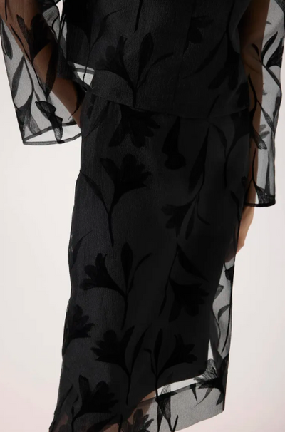 Soaked In Luxury Ladies SLPHILOMENA Skirt In Black - Philomena Skirt