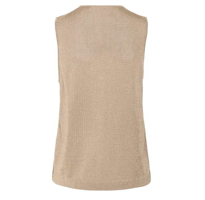 Inwear Ladies Thaniiw Tank In Dull Gold - Thani Tank