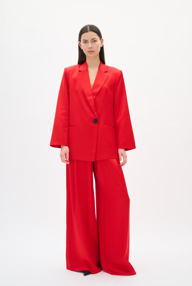 Inwear Ladies ZUMAHIW PANT In Cranberry - Zumah Trousers