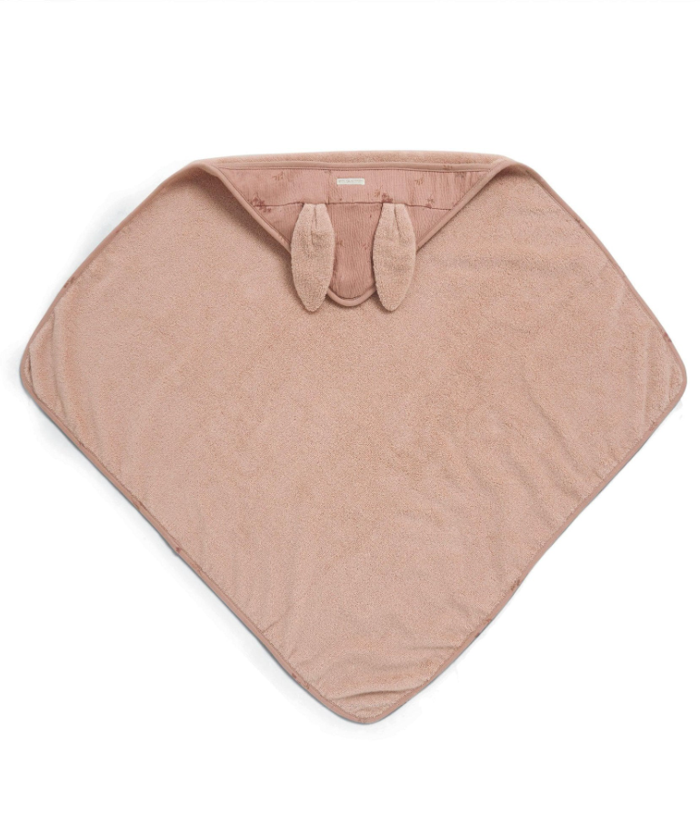 Mamas & Papas Hooded Towel - Welcome to the World Wildflower