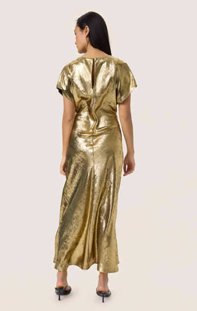 Soaked in Luxury Ladies Mirmir Dress in Golden Surface, SLMirmir