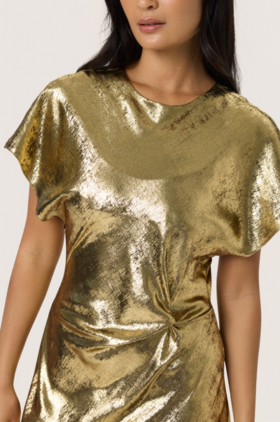Soaked in Luxury Ladies Mirmir Dress in Golden Surface, SLMirmir