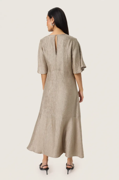 Soaked In luxury Ladies SLLaurie Emmy Dress In Dune