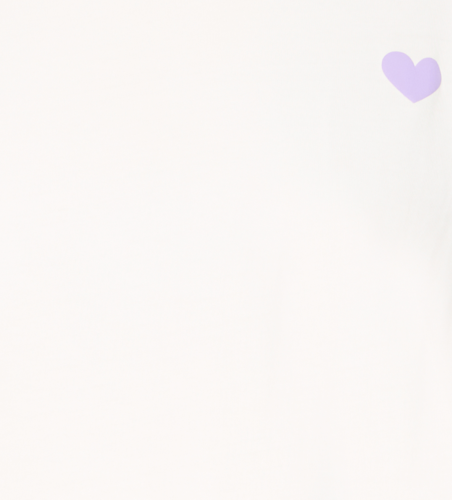 Ichi Ladies Tee IHKamille Oversize SS3 in Cloud Dancer Purple, Kamille T Shirt