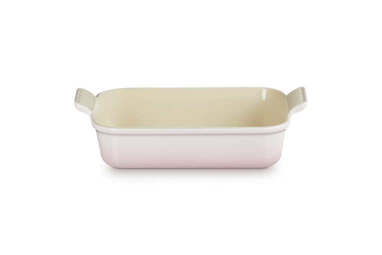 Le Crueset Rectangle Dish Shell Pink 26cm