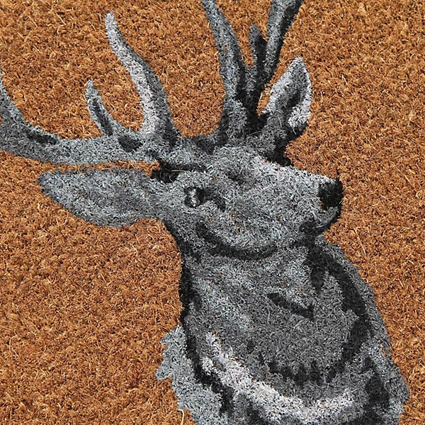 Eco Colt Doormat Stags Head