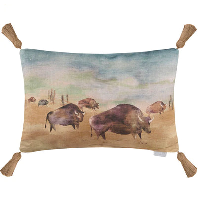 Voyage Maison Tatanka Printed Feather Cushion River 60X40