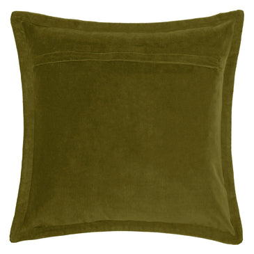 Voyage Maison Waghoba Embroidered Feather Cushion Olive 55x55cm