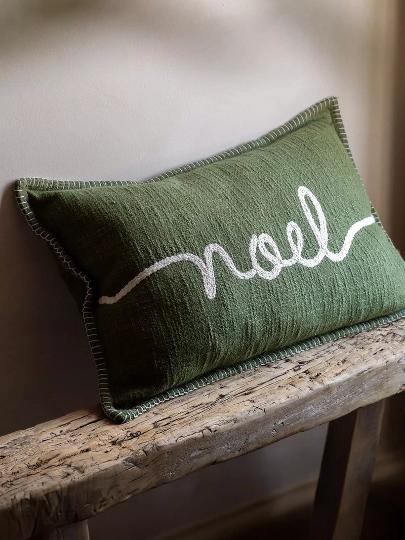 Noel Script Cushion 300x500mm