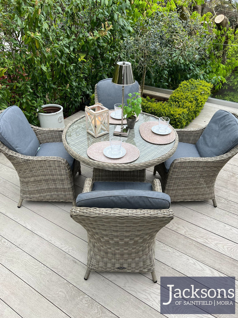 Wentworth 4 Seater Set With Imperial Chairs