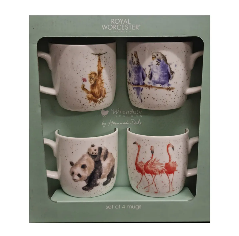 Wrendale Wild Animal Mugs