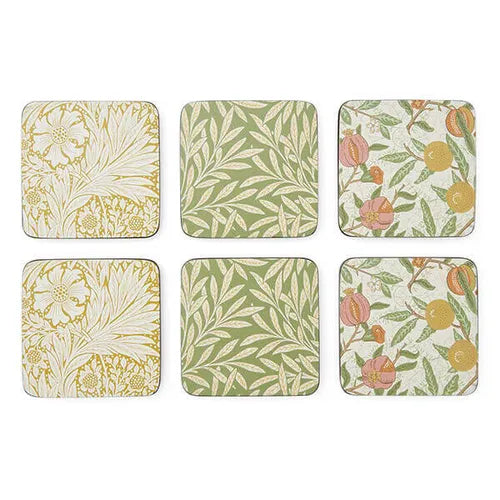 Morris & Co Simply Mixed Set of 6 Coasters