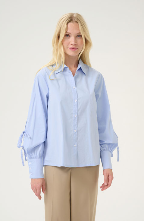 Culture Ladies CUagnetha Celeste Shirt In Cashmere Blue