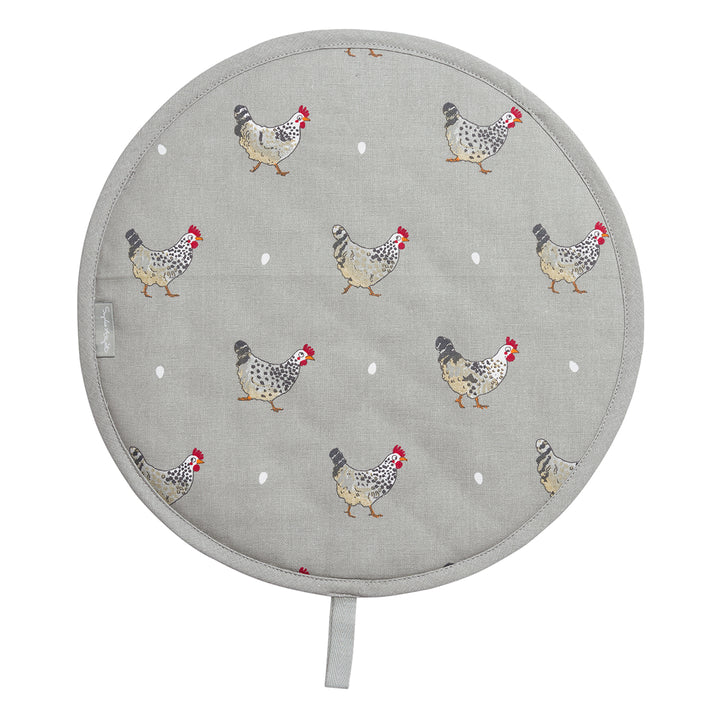 Sophie Allport Chicken Circular Hob Cover