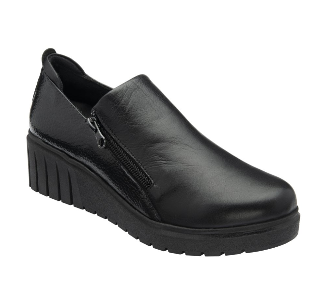 Lotus Ladies Casual Shoe Altan ULS507 Black