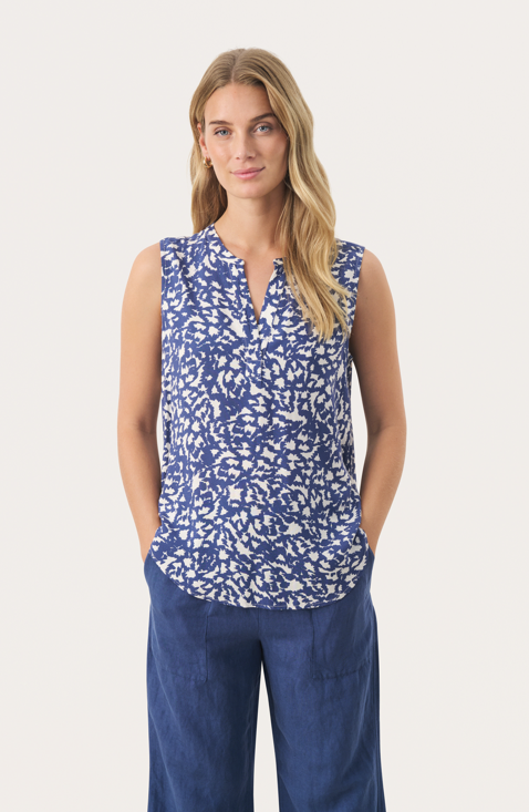 Part Two Ladies AndiaPw Top In Oceana Graphic Print, Andia