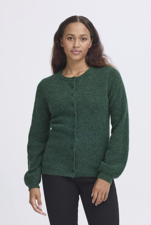 Ichi Ladies Cardigan IHAsdis in Pineneedle, Asdis