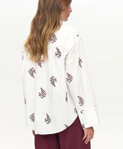 Numph Ladies Shirt NUBaily in Winetasting, Baily