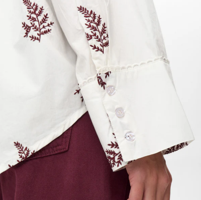 Numph Ladies Shirt NUBaily in Winetasting, Baily