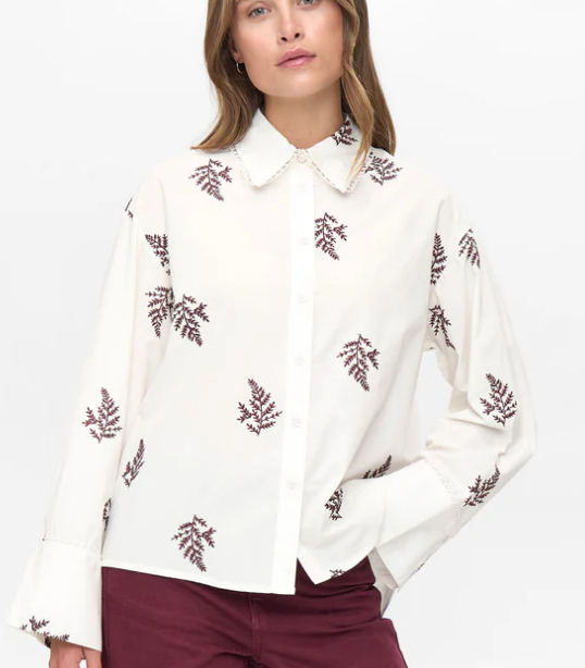 Numph Ladies Shirt NUBaily in Winetasting, Baily