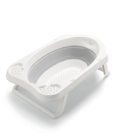 Mamas & Papas Collapsible Baby Bath – White/Grey