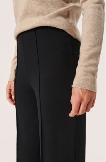 Soaked In Luxury Ladies SLBea Pants in Black, Bea Trousers