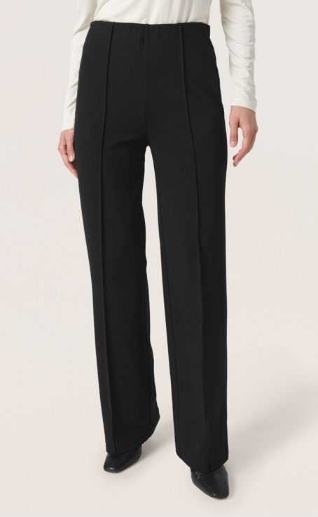 Soaked in Luxury Ladies Pants SLBea in black, Bea Trousers