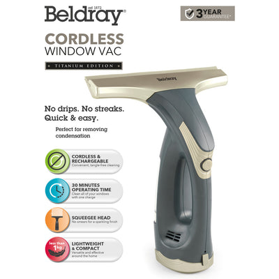 Beldray Window Vacuum BEL0749TT