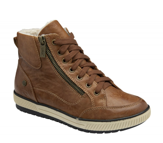 Lotus Ladies Ankle Boot Bellatrix ULB447 Tan