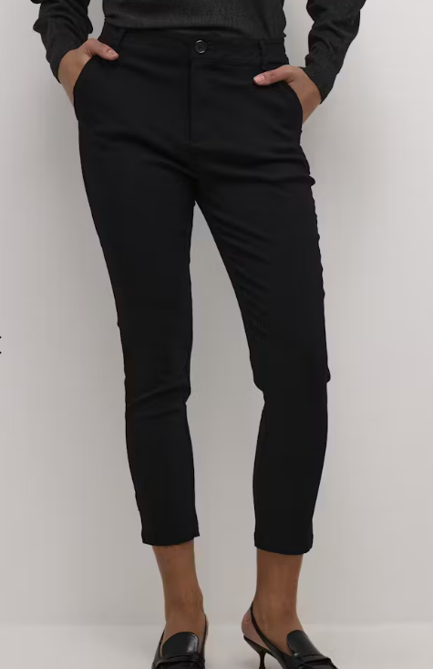 Culture Ladies Trousers CUBenghta Pants in Black, Benghta