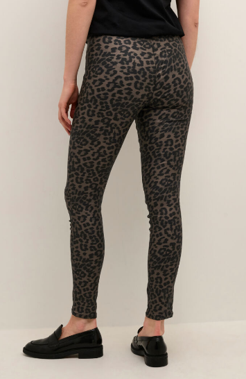 Culture Ladies CUBettine Leggings in Leopard, Bettine Trousers